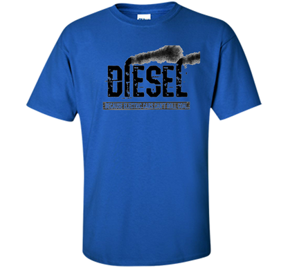 Diesel Rolling Coal T-Shirt Black Smoke Lifted Truck T-shirt Royal