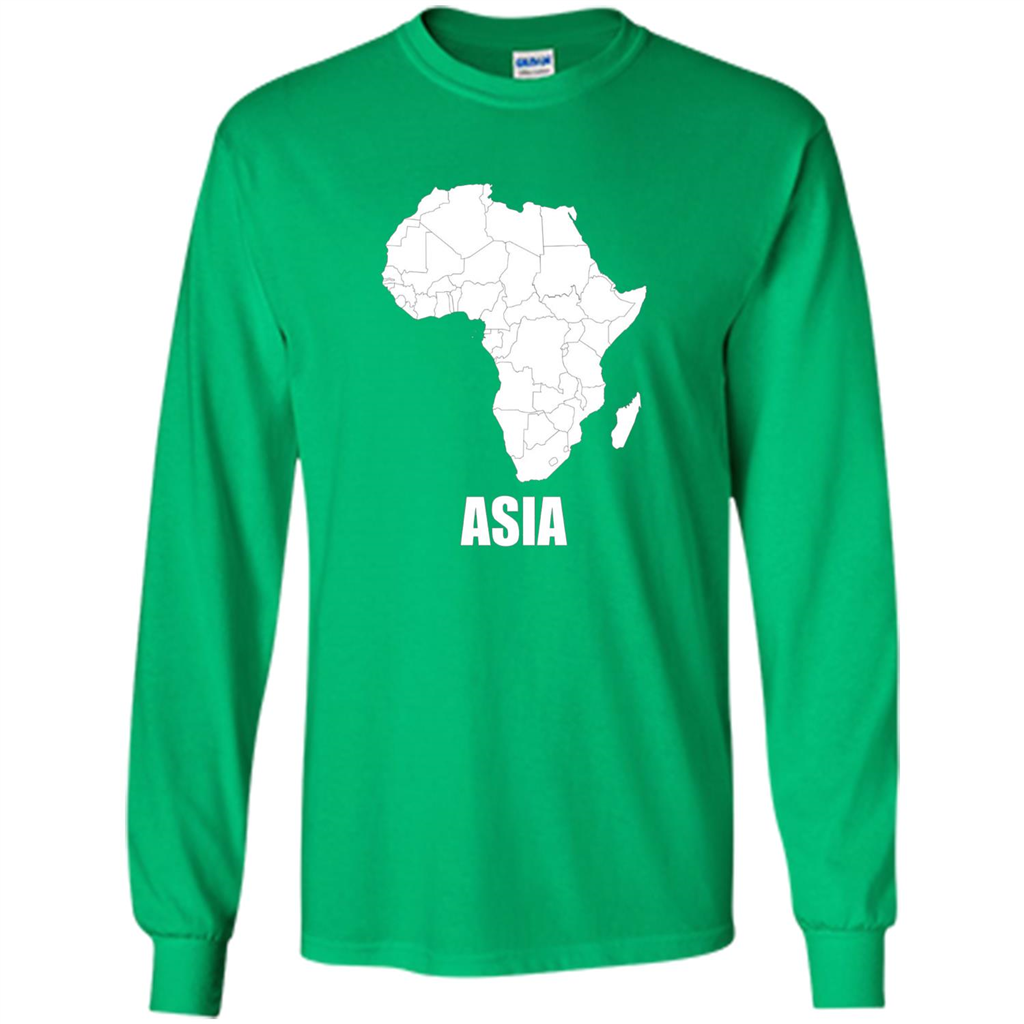 Africa Asia Funny t-shirts - Humor T-shirts Irish Green