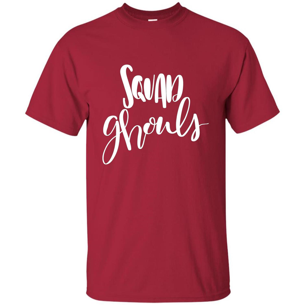 Squad Ghouls T-Shirt Halloween Funny Ghost Costume T-shirt Cardinal
