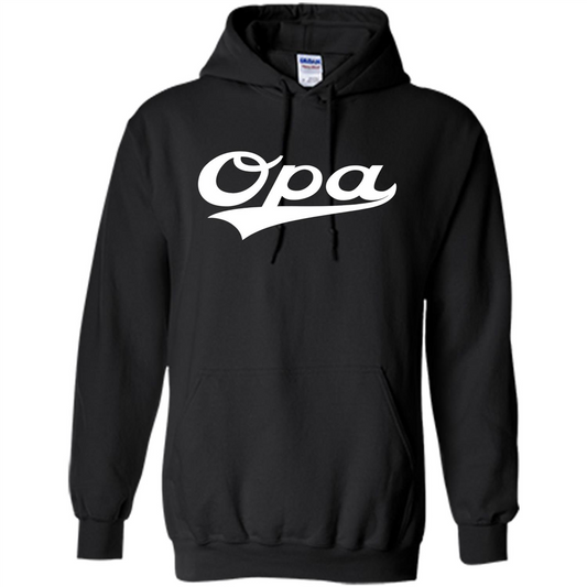 Fathers Day T-shirt Opa Black