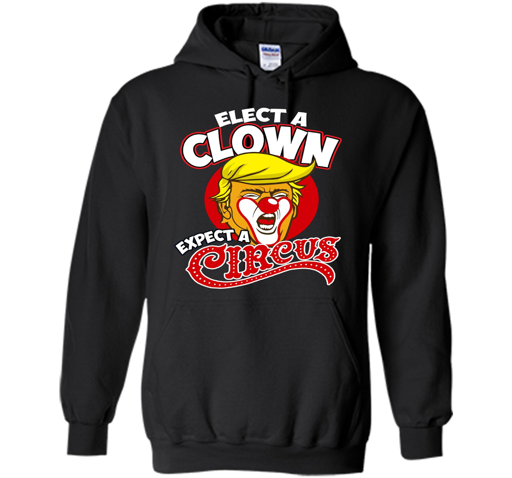 Elect a Clown Anti Trump Robert Mueller Impeachment T-shirt Black S