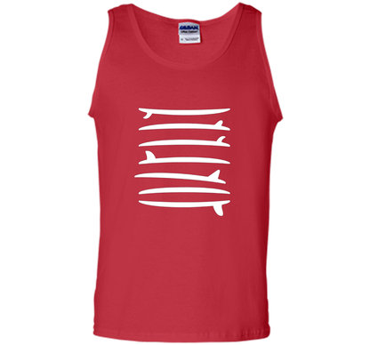 The Longboard Single Fin Surfer T-shirt Red