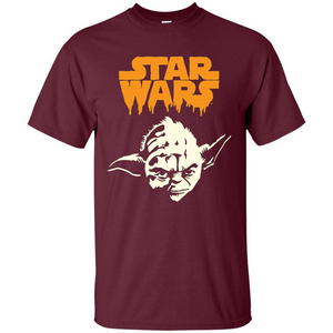 Movie T-shirt Yoda Dripping Ooze Logo T-Shirt