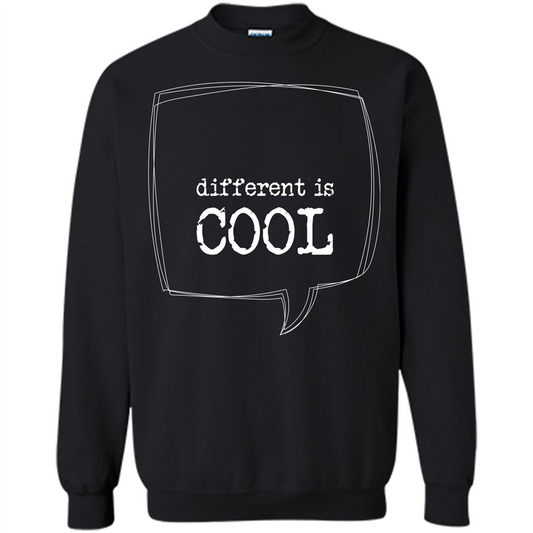 Different Is Cool T-shirt Black