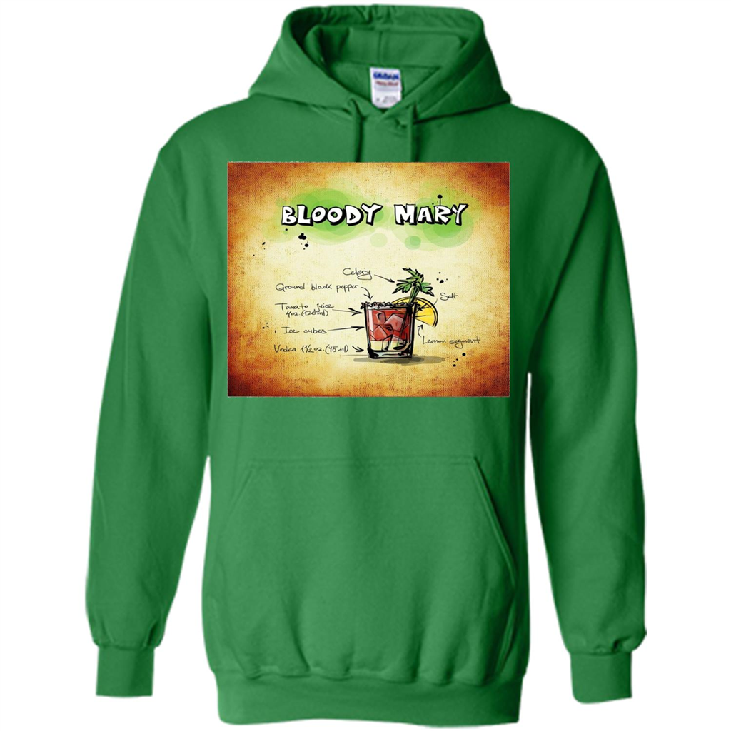 Bloody Mary Drink Recipe Alcohol Liquor Bartender T-shirt