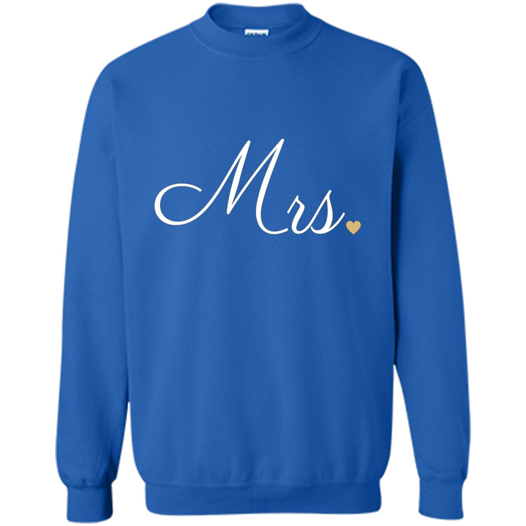 Mrs. Wedding T-shirt Royal