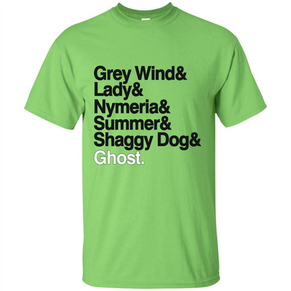 Grey Wind Lady Nymeria Summer Shaggy Dog Ghost Lime