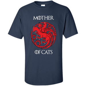 Cat Lovers T-shirt Mother of Cats