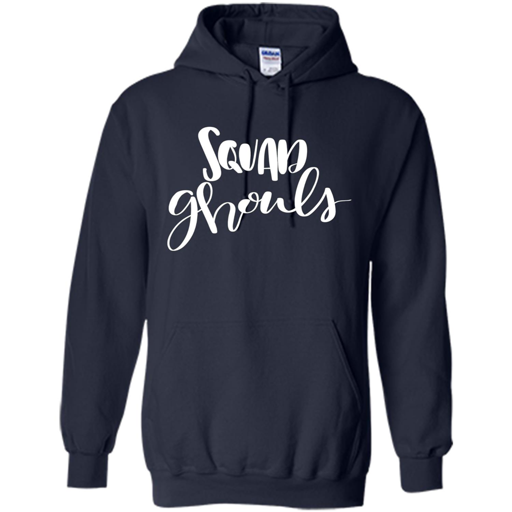 Squad Ghouls T-Shirt Halloween Funny Ghost Costume T-shirt Navy
