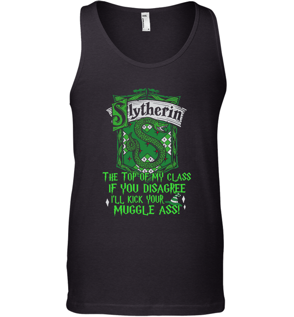 HP QUOTES SLYTHERIN Tank Top Tank Top Black