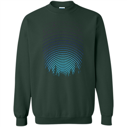 One Last Winter Night Forest Green