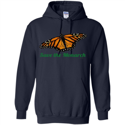Save the Monarch Butterfly T-shirt Navy