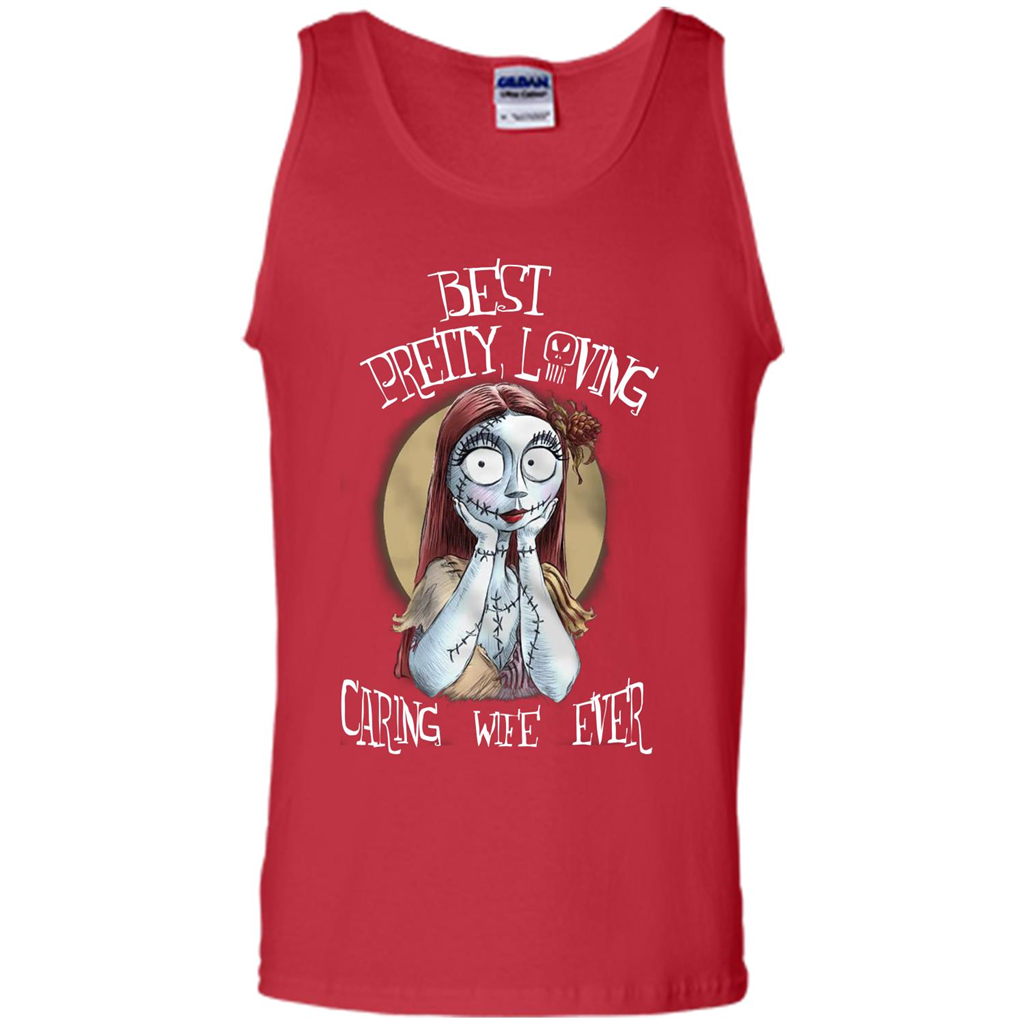 Halloween T-shirt Best Pretty Loving Caring Wife Ever T-shirt Red