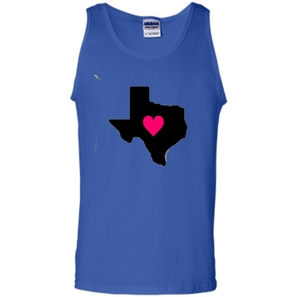 Texas - My Heart Is In Texas T-shirt Royal