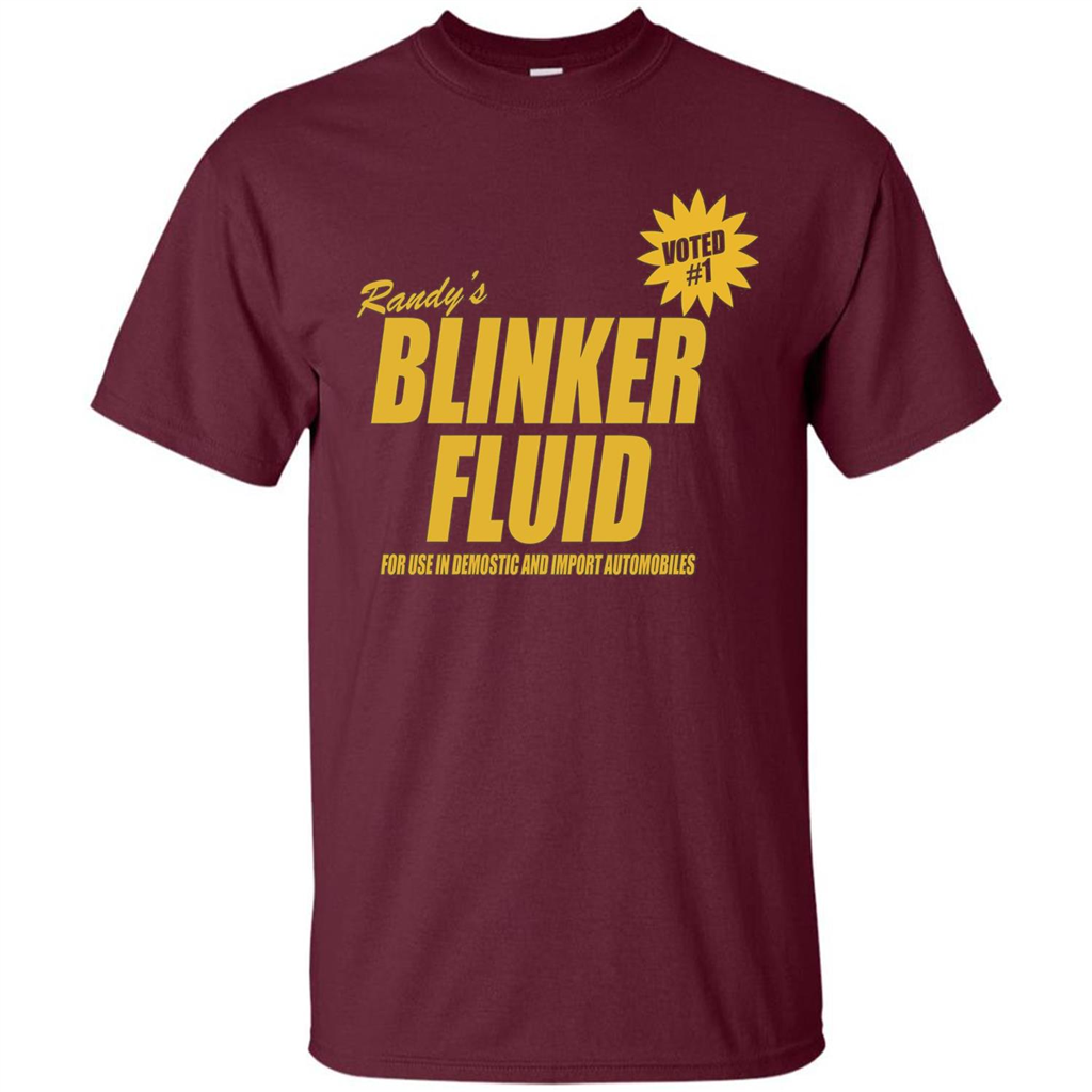 Randy's Blinker Fluid T-shirt Maroon