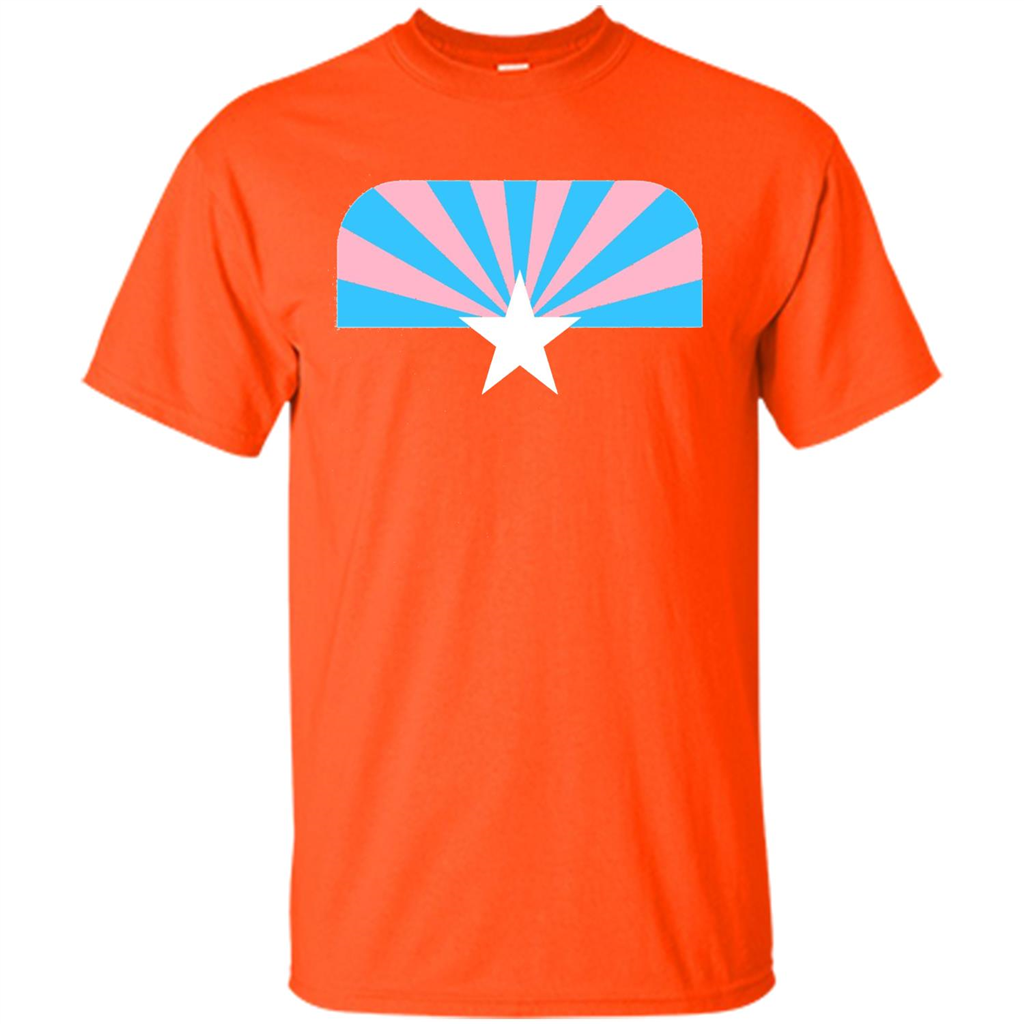 LGBT T-shirt Trans Pride Arizona T-shirt Orange