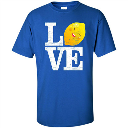 Love Happy Lemon T-Shirt Royal