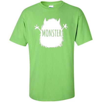 I've Created A Monster - Matching Halloween T-shirt Family T-shirt Lime