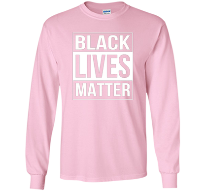 Black Lives Matter Political Protest T-Shirt shirt Light Pink