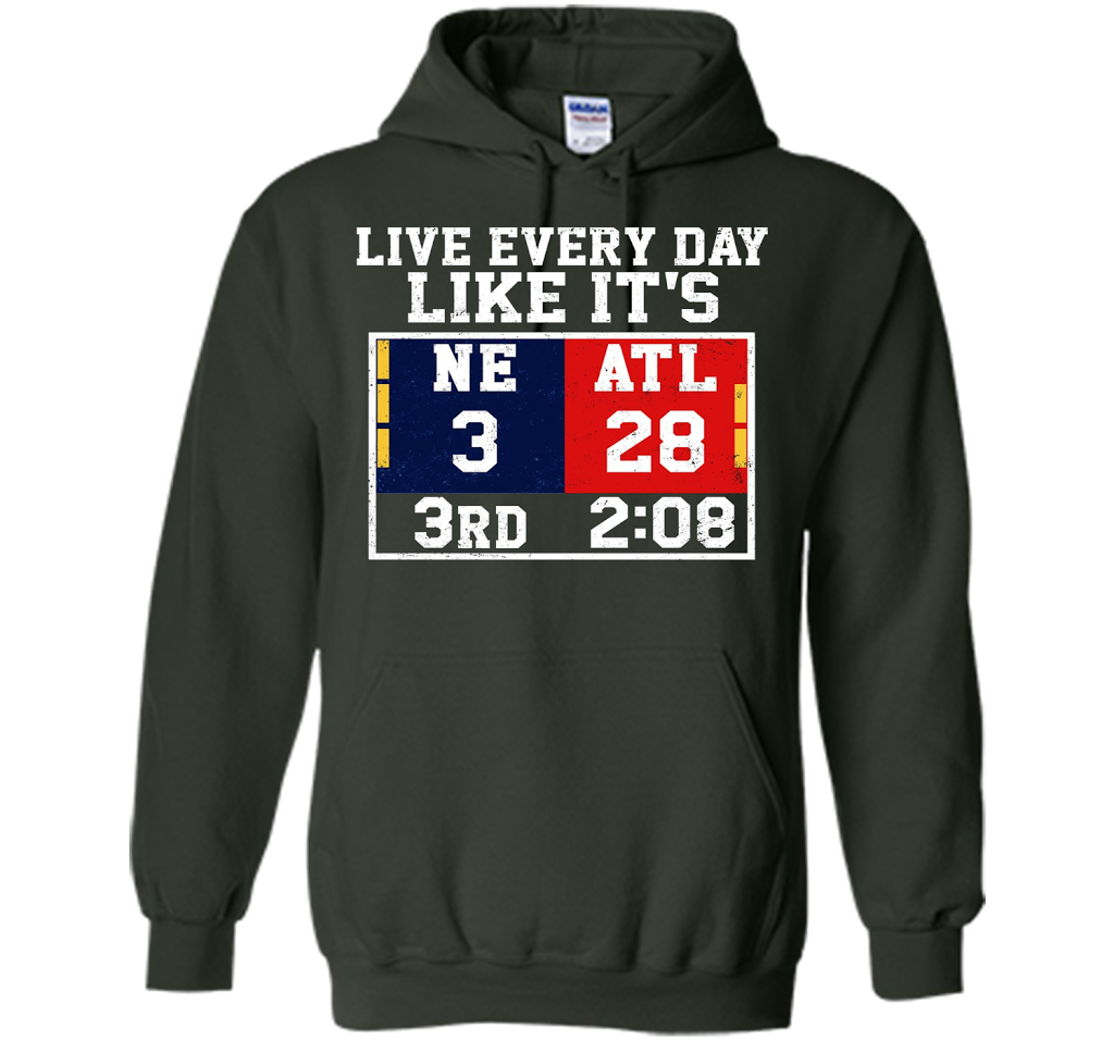 Live Every Day Like It's 3rd 28 T-shirt Forest Green