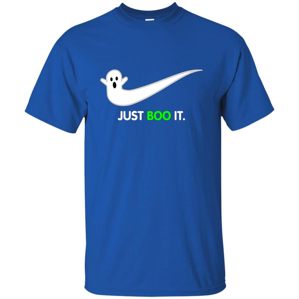 Just Boo It T-shirt Halloween Shirts Royal