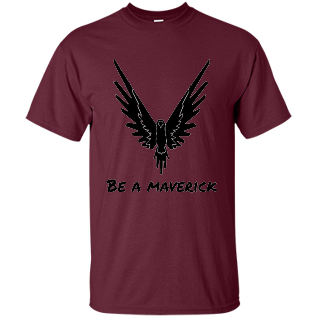 Be A Maverick T-shirt Maroon
