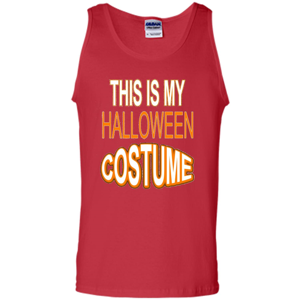 Halloween T-shirt This Is My Halloween Costume T-shirt Red