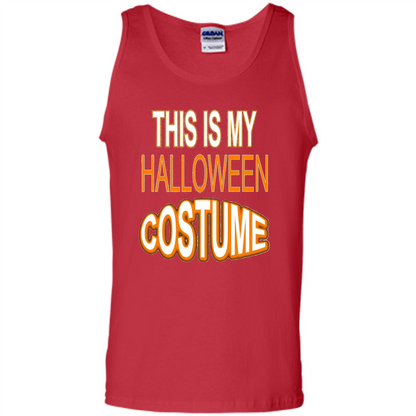 Halloween T-shirt This Is My Halloween Costume T-shirt Red