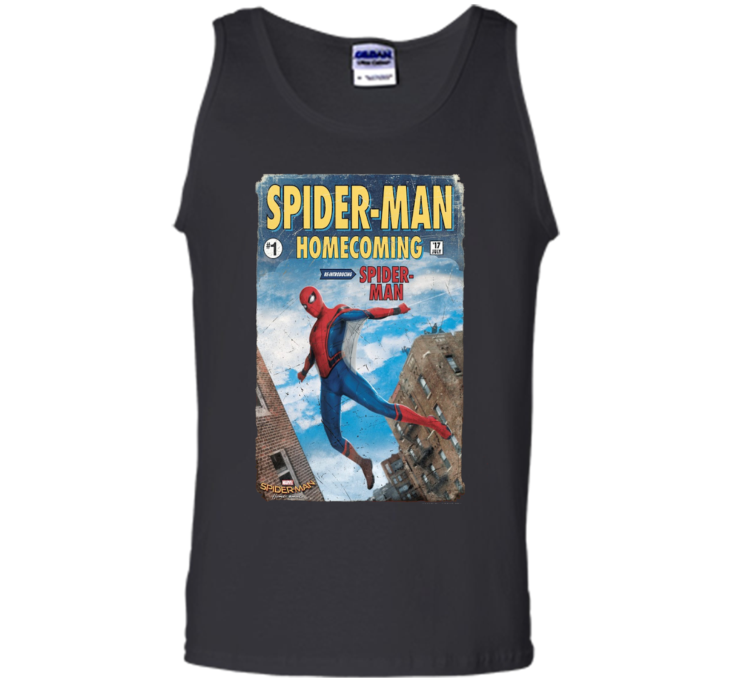Marvel Spider-Man Homecoming Revamp #1 Issue Graphic T-Shirt t-shirt Black