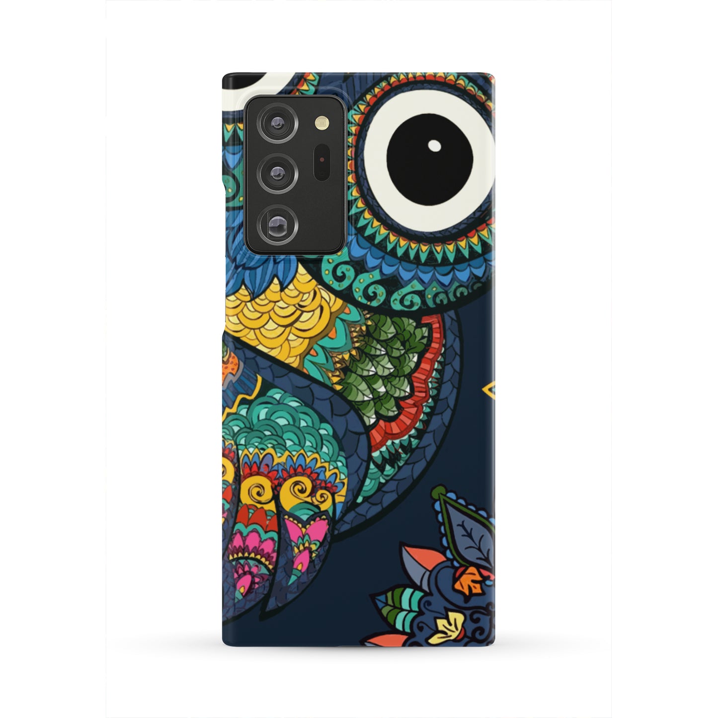 Colorful Owls Phone Case Samsung Galaxy Note 20 Ultra