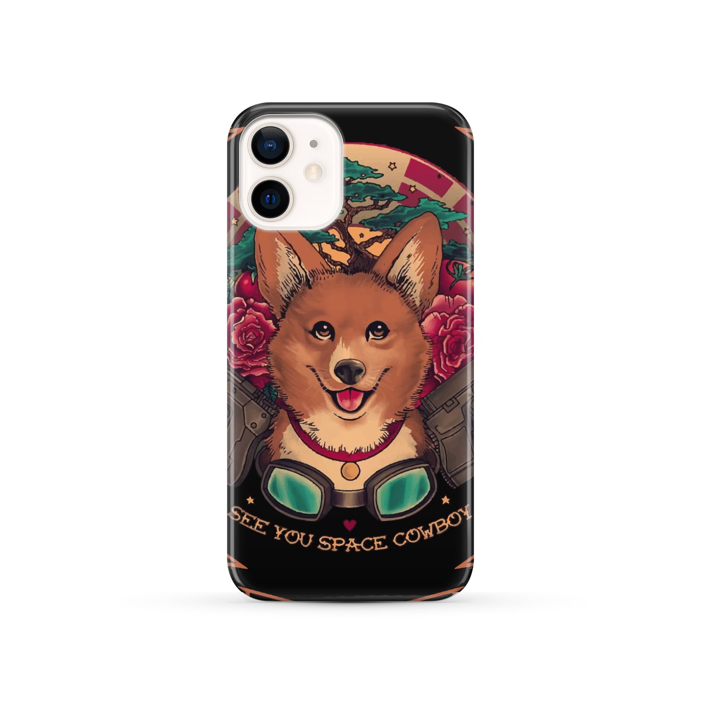 Cowboy Bebop Corgi Dog Ein Phone Case iPhone 12