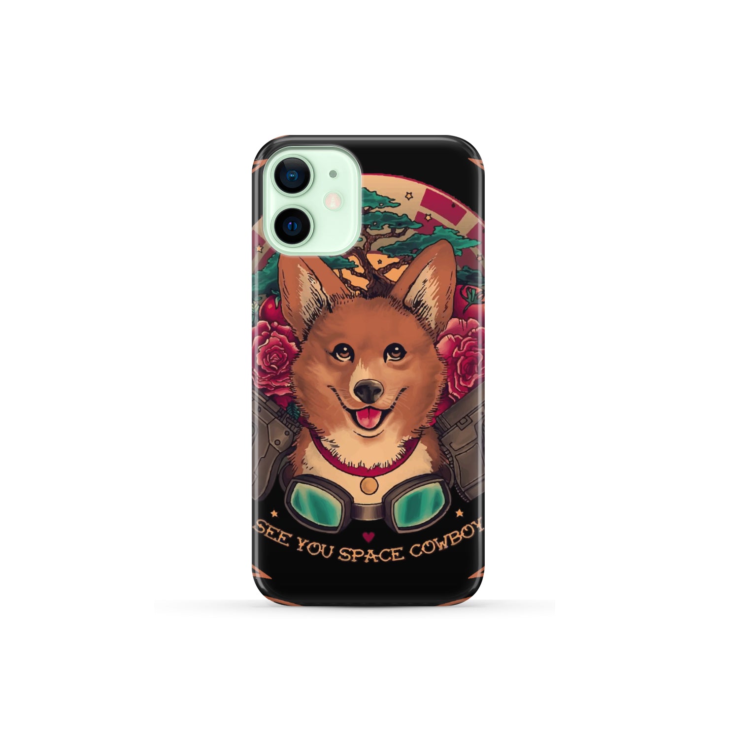 Cowboy Bebop Corgi Dog Ein Phone Case iPhone 12 Mini