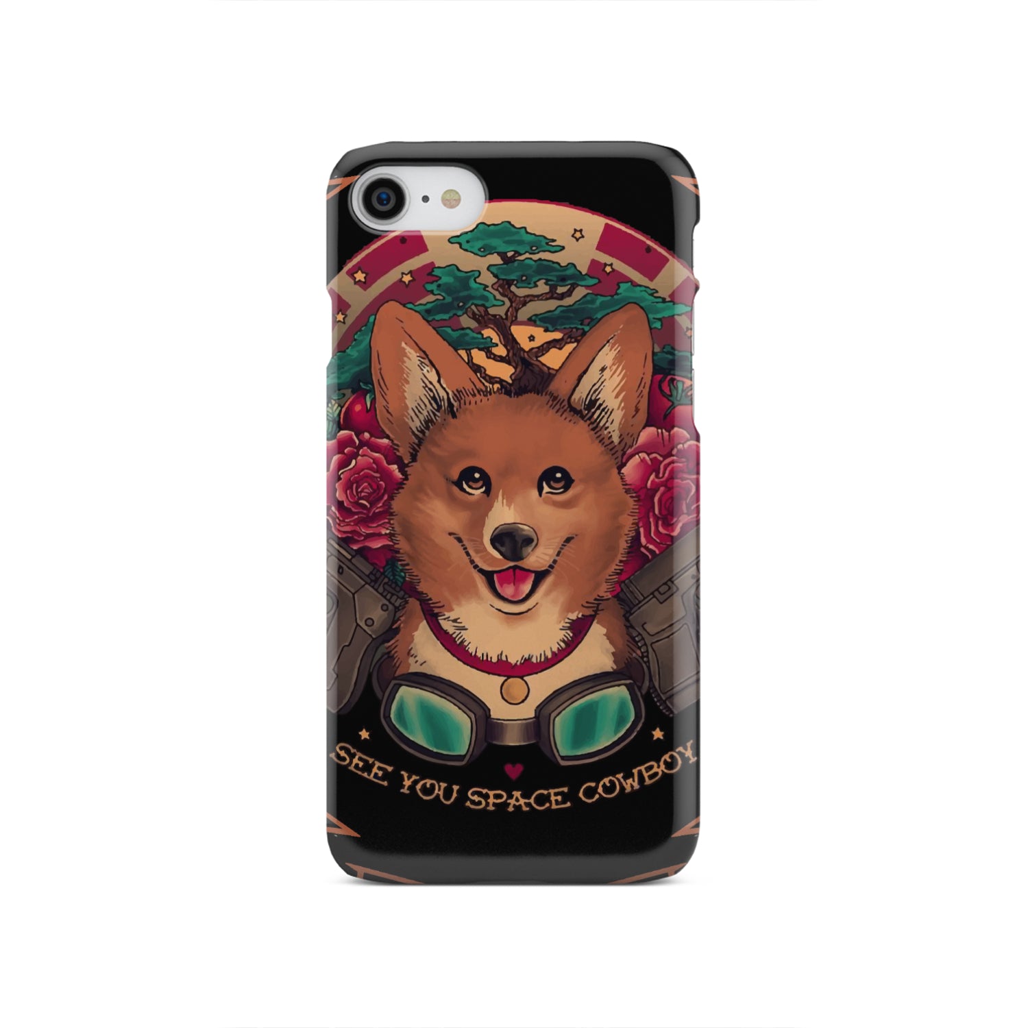 Cowboy Bebop Corgi Dog Ein Phone Case iPhone SE 2020