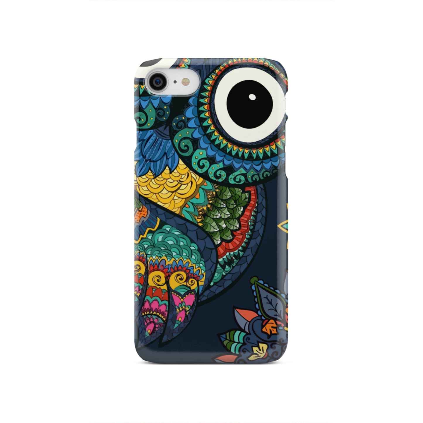 Colorful Owls Phone Case iPhone SE 2020