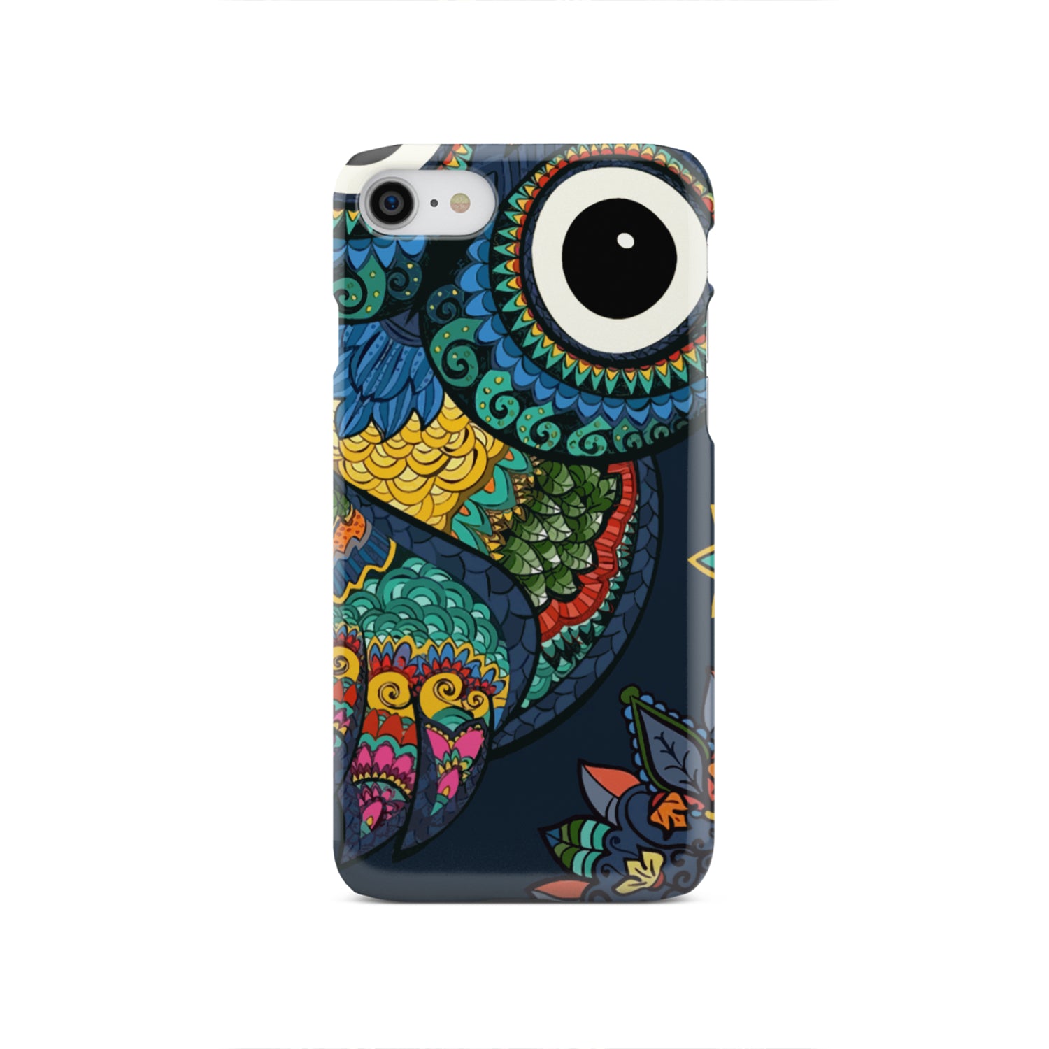 Colorful Owls Phone Case iPhone SE 2020