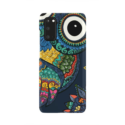 Colorful Owls Phone Case Samsung Galaxy S20