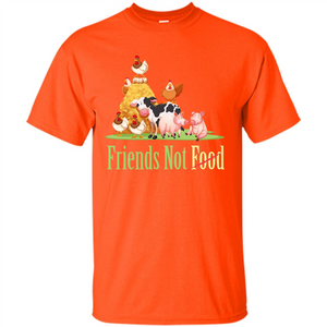 Animal T-shirt Friends Not Food T-shirt