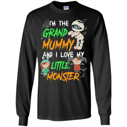 Halloween T-shirt Grand Mummy T-shirt Black
