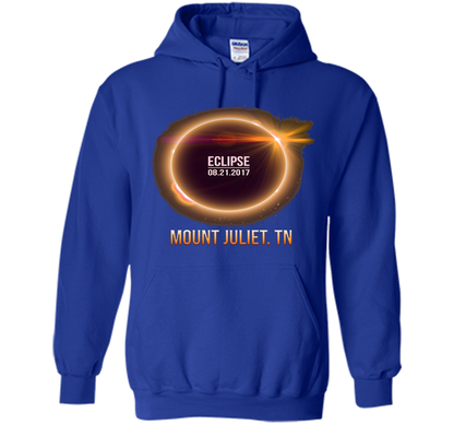Mount juliet Tennessee Total Solar Eclipse 2017 T-shirt Royal