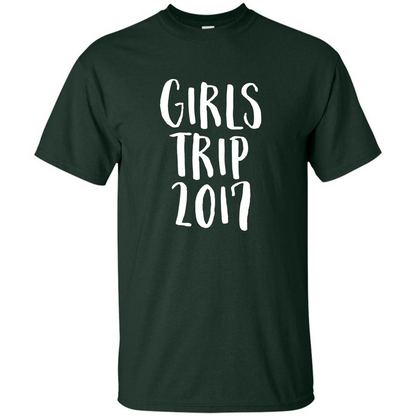 Summer T-shirt Girls Trip 2017 T-shirt Forest Green