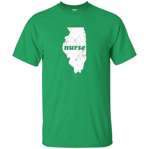 Nursing T-shirt Nurse Graduation Illinois T-shirt