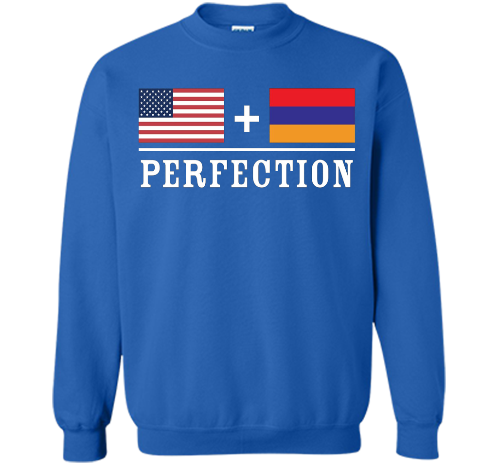 American + Armenian = Perfection Flag T-Shirt t-shirt Royal