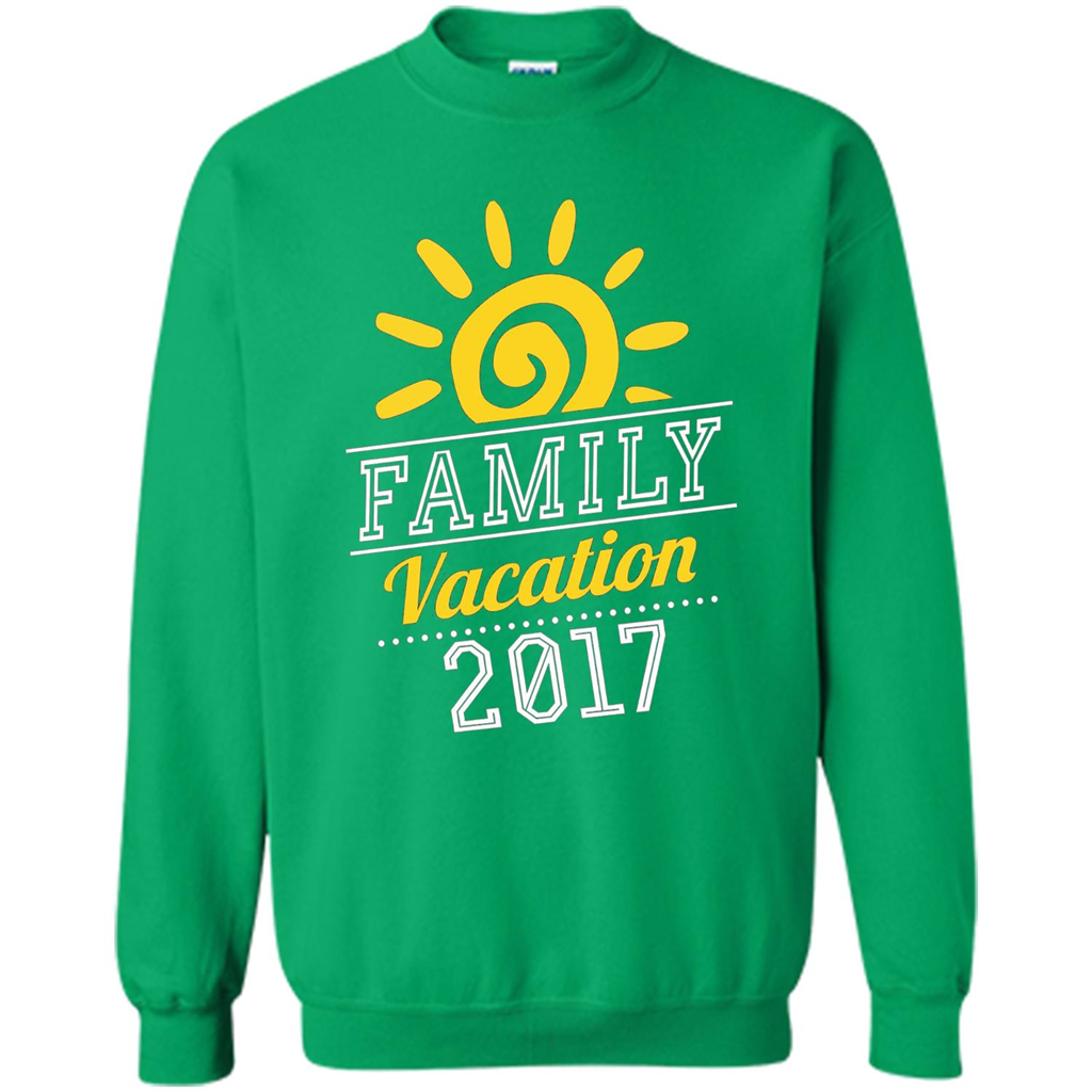 Summer T-shirt Family Vacation 2017 T-shirt Irish Green