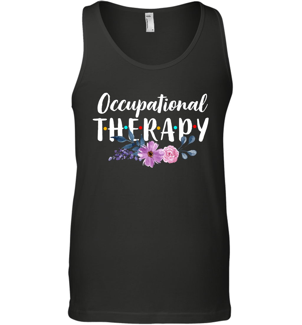 Occupational Therapy Shirt Tank Top Tank Top Black