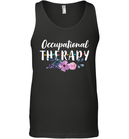 Occupational Therapy Shirt Tank Top Tank Top Black