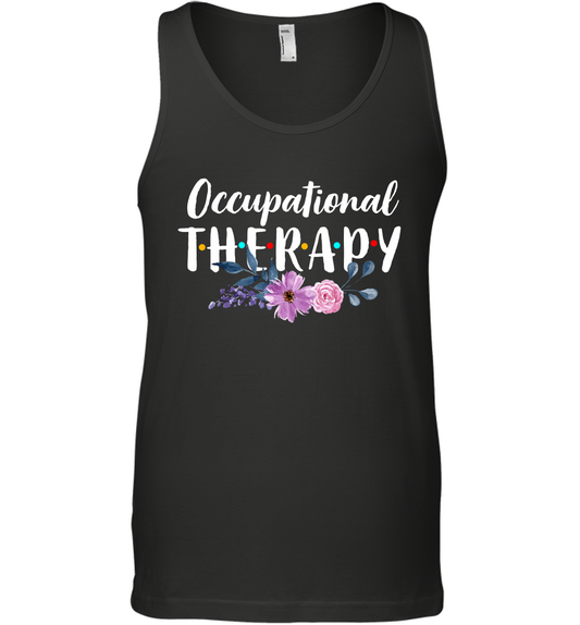 Occupational Therapy Shirt Tank Top Tank Top Black