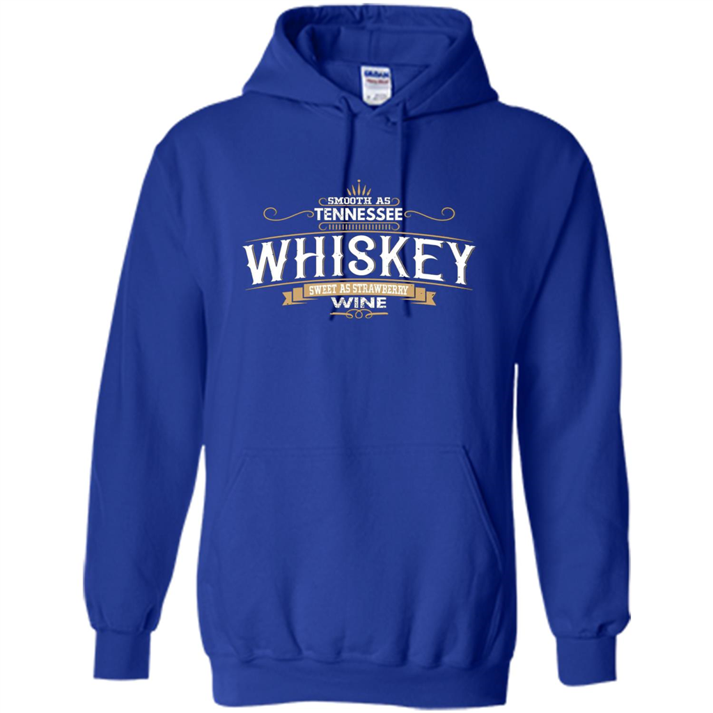 Smooth As Tennessee Whiskey Sweet As Strawberry Wine T-shirts Royal