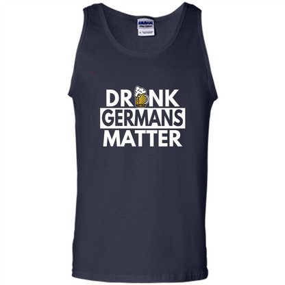 Oktoberfest T-shirt Drunk Germans Matter Navy