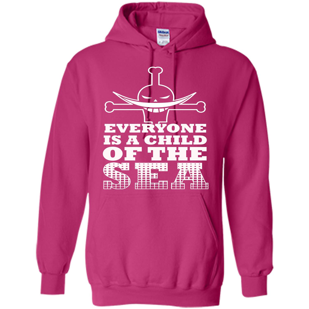 Sea. Everyone Is A Child Of The Sea T-shirt Heliconia