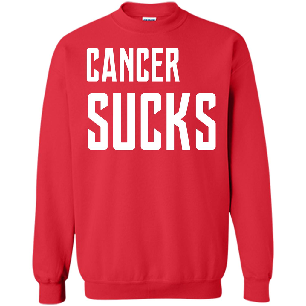 Cancer Sucks T-shirt Red